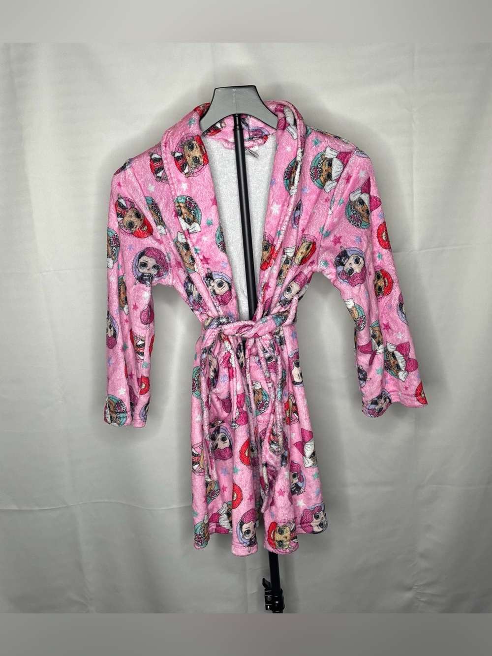 LOL Pink Printed Plush Robe